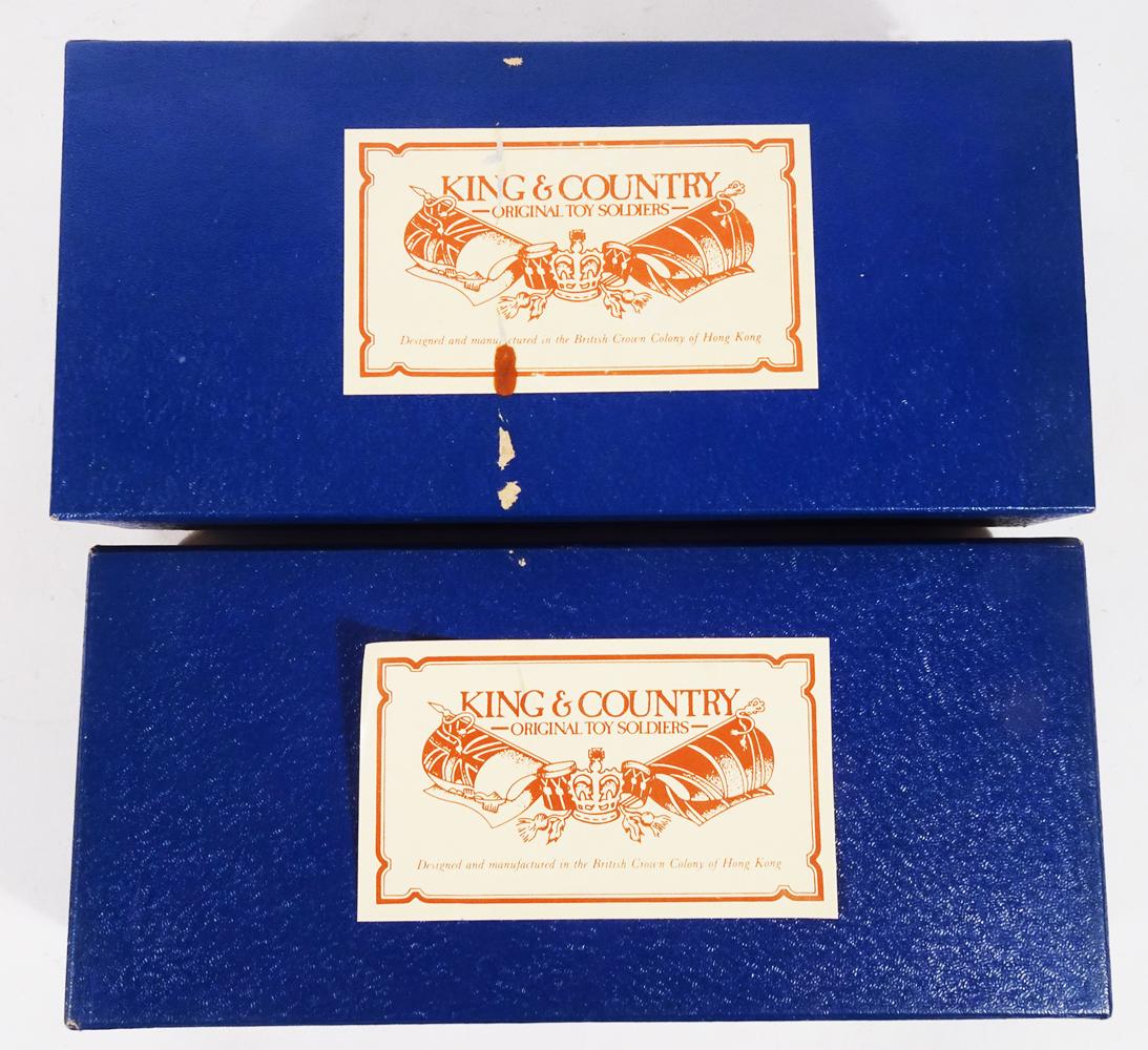 Two sets of 1990's King & Country metal figures by Gennart Limited  in original boxes. (1 of 5)