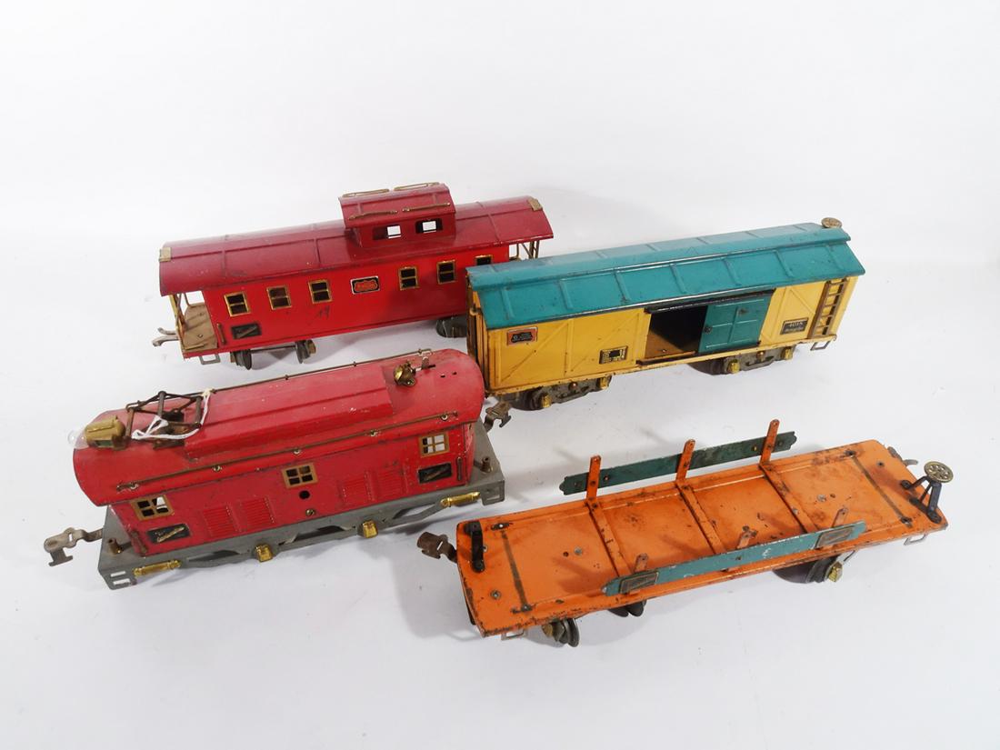 1920's American Flyer standard gauge 4 unit freight set. (1 of 4)