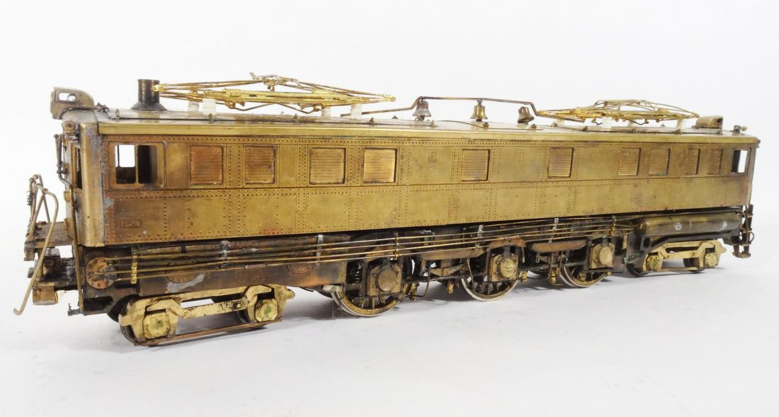 1950's O gauge brass double end cab electric engine. (1 of 3)