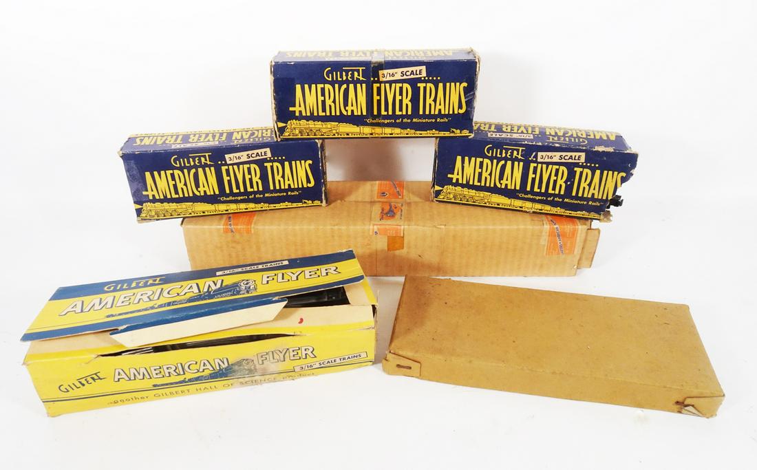 1940's American Flyer S gauge freight set in original set box. (1 of 4)