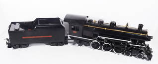 1990's T-Reproduction of a Buddy L steam engine and tender.  Engine is motorized.