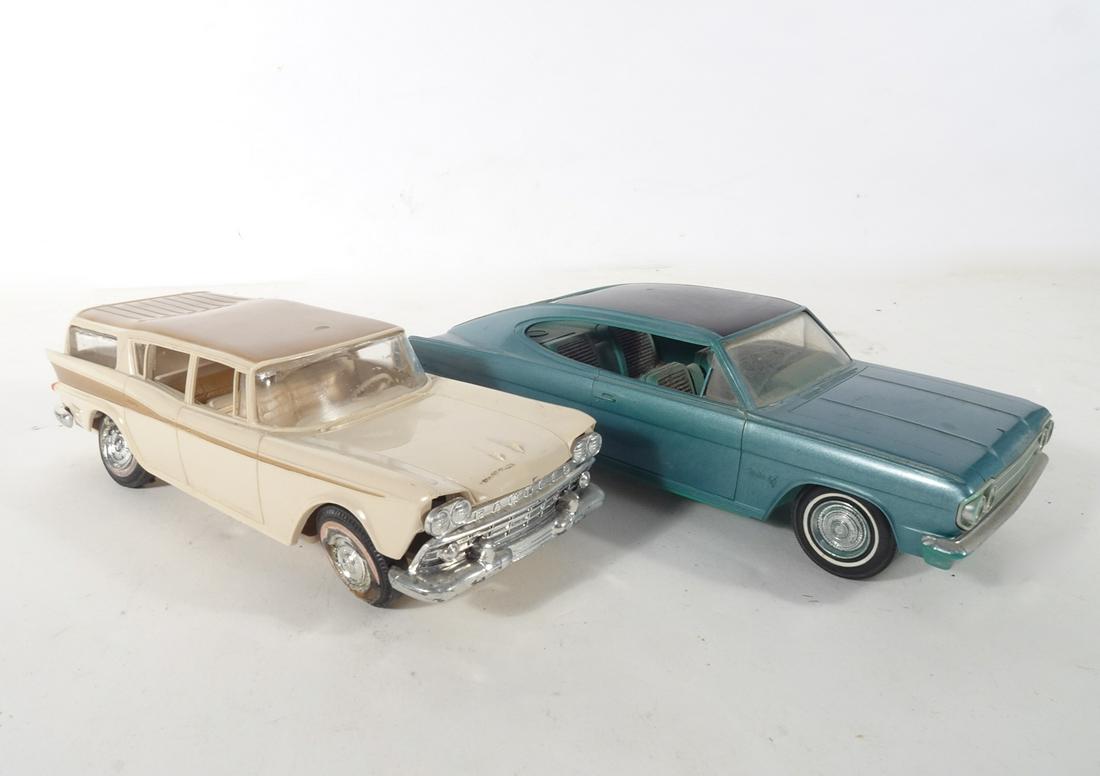 Two 1950's-1960's Rambler dealer promo. cars. (1 of 3)
