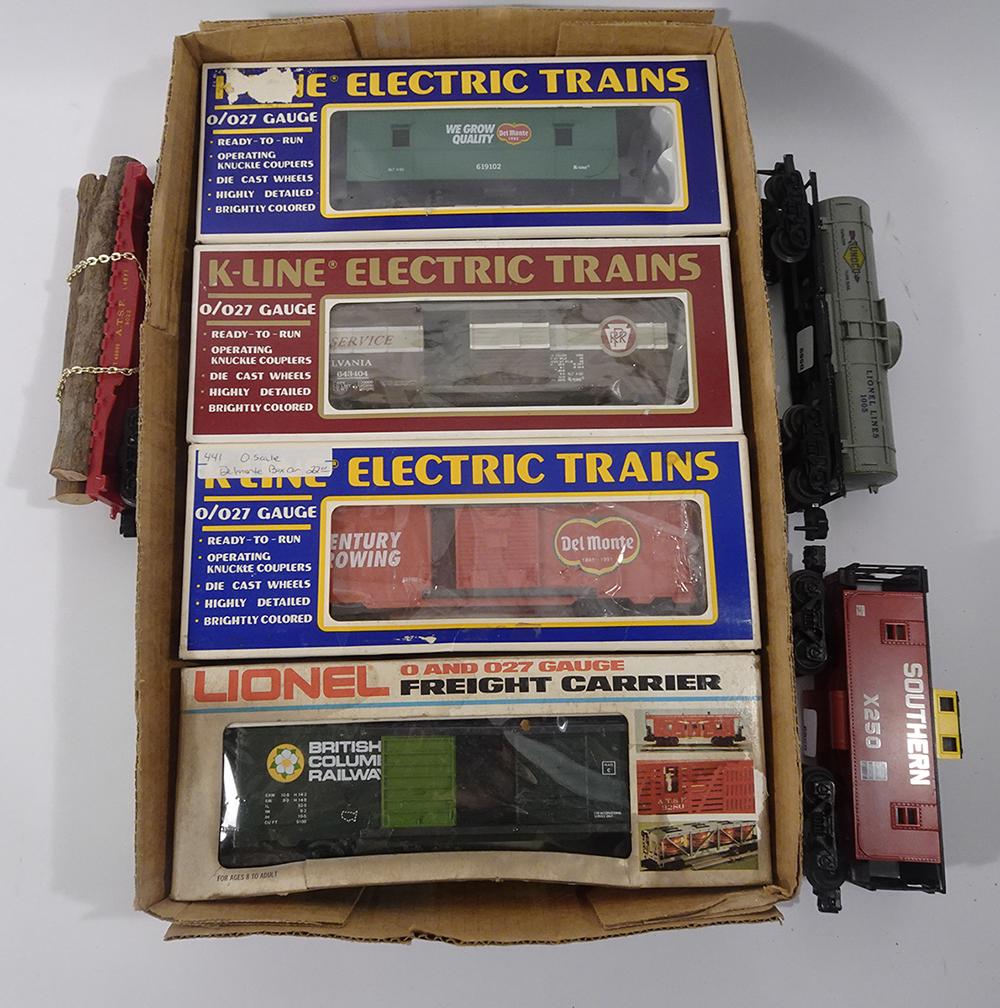 Modern Era Lionel and K-Line O gauge trains (1 of 1)