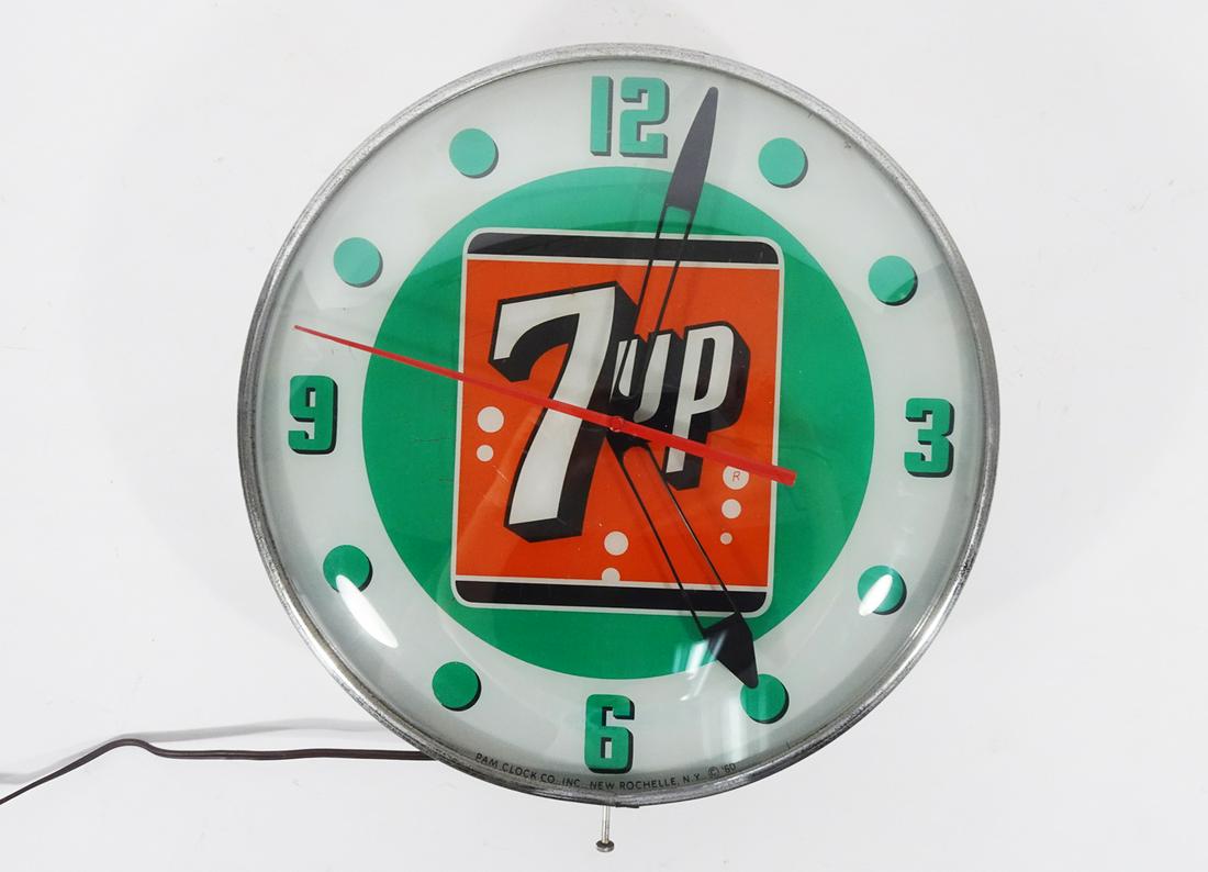 7-Up Advertising Display Clock (1 of 4)