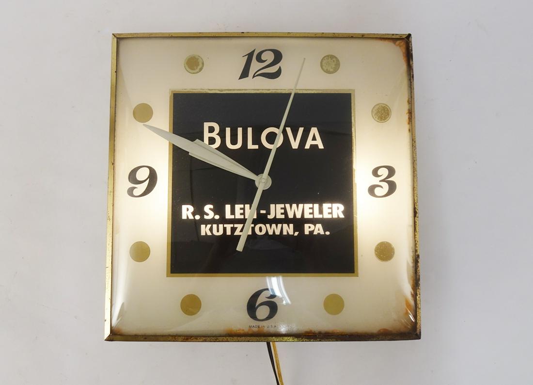 Bulova Advertising Display Clock (1 of 3)