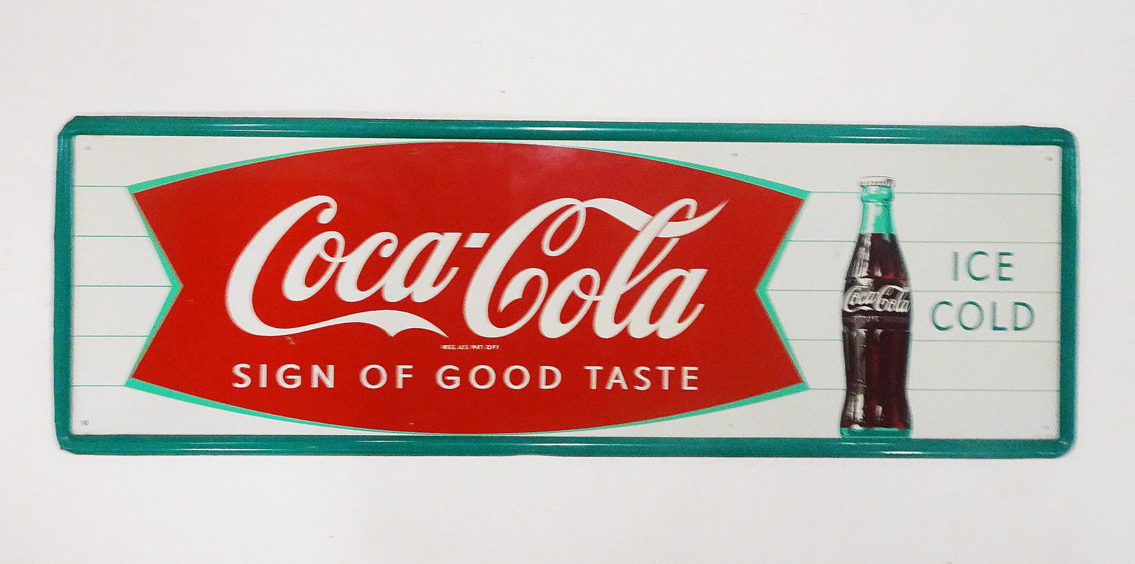 Coca-Cola Advertising Display Sign (1 of 2)