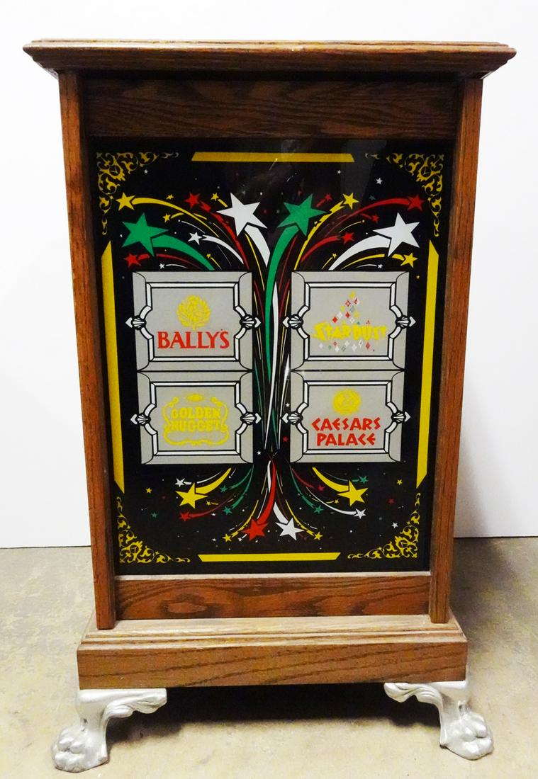 Light-Up Slot Machine Cabinet Stand (1 of 4)