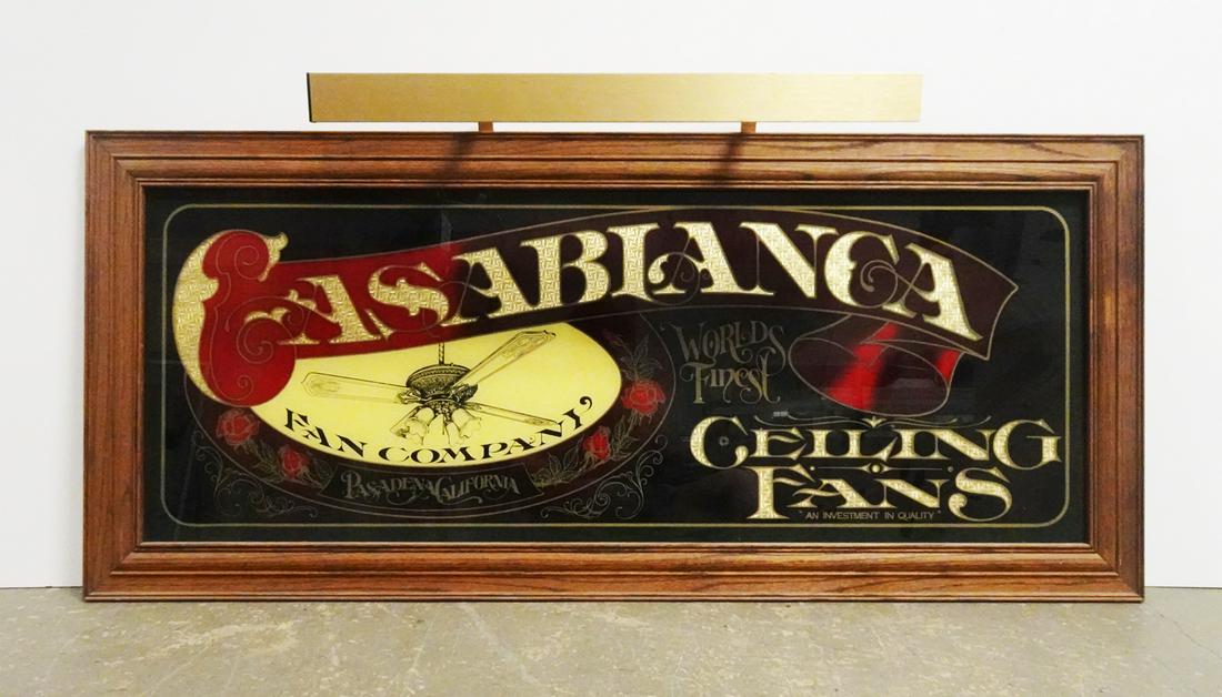 Contemporary Casablanca Ceiling Fans Sign (1 of 3)