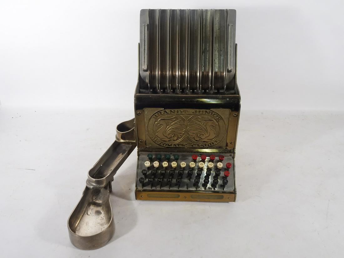 Antique Brandt Junior Automatic Cashier Machine (1 of 4)