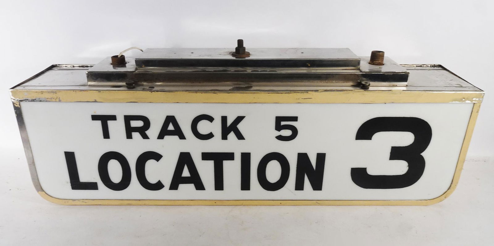 Train Station Platform Display Sign (1 of 2)