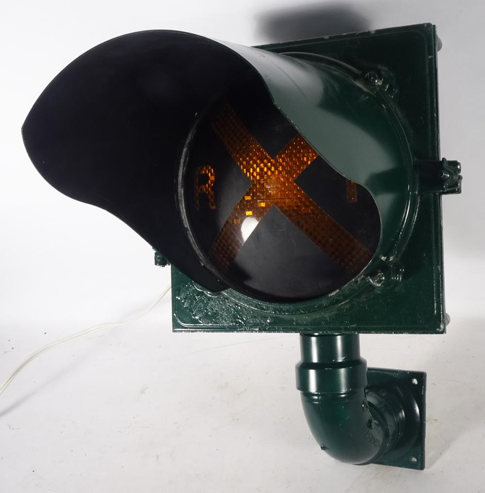 Railroad Crossing Light-Up Sign (1 of 3)