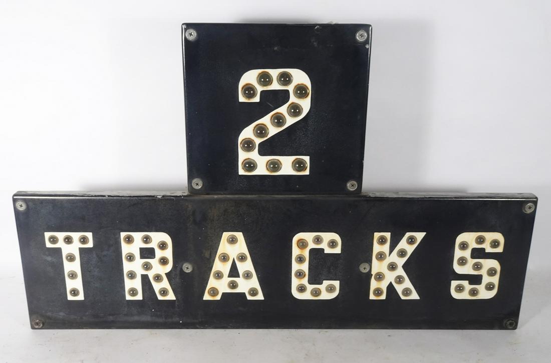 Railroad Crossing Sign with Reflectors (1 of 3)