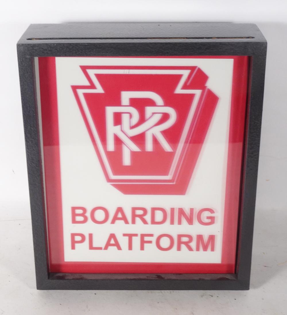 Pennsylvania Railroad Display Sign (1 of 3)