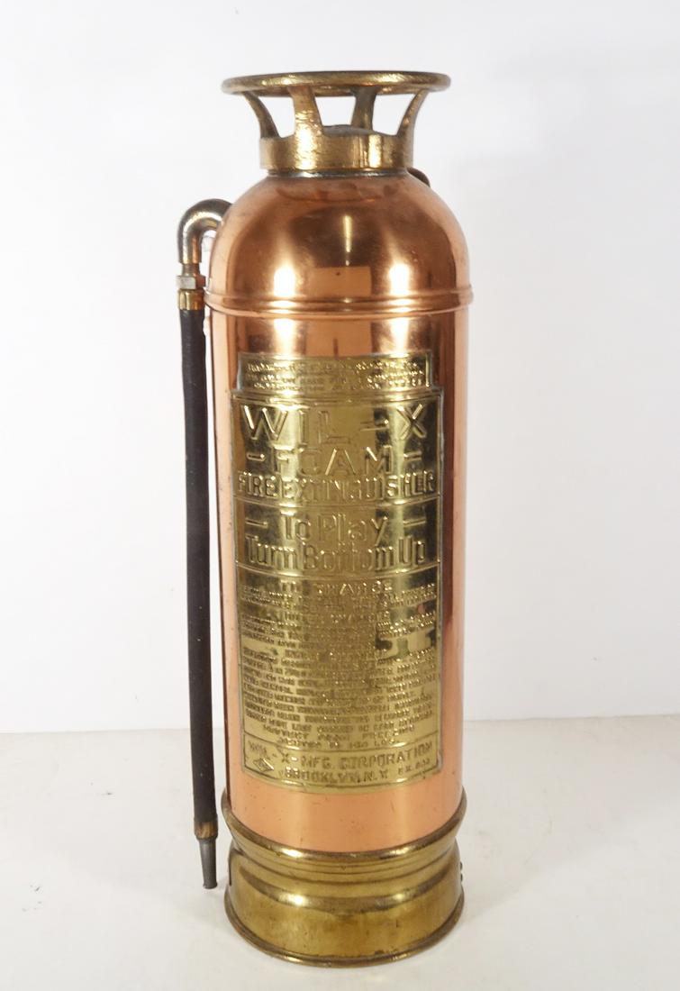 Copper and Brass Fire Extinguisher (1 of 2)