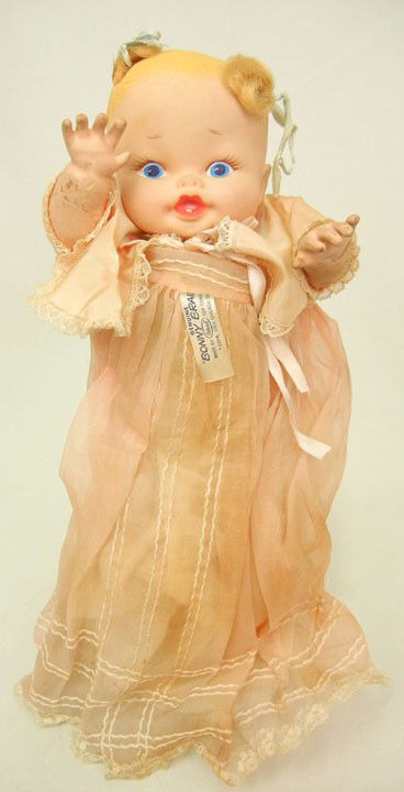 Ideal Dick Tracy Bunny Braids doll in original dre: Ideal Dick Tracy Bunny Braids doll in original dress with tag, 14", Copr. 1951 Chicago