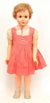 Patty Playpal look-a-like doll, 35", green sleep e: Patty Playpal look-a-like doll, 35", green sleep eyes, closed mouth