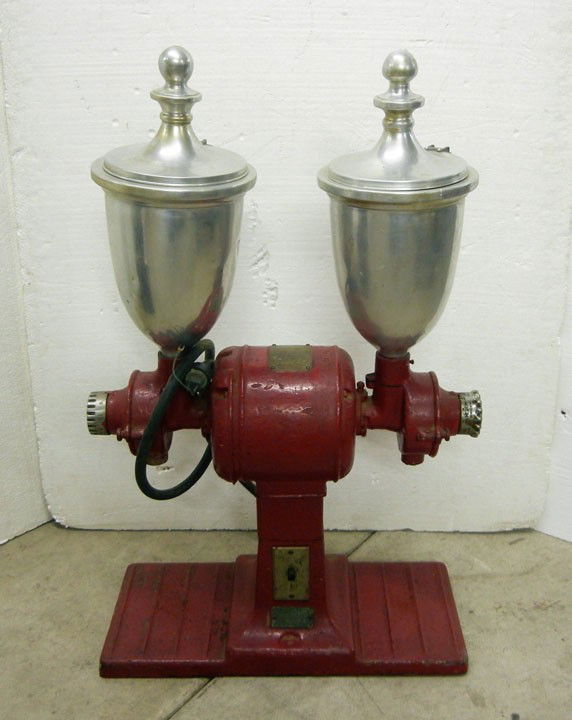 472 Vintage Hobart electric double coffee grinder with Sep 16, 2011