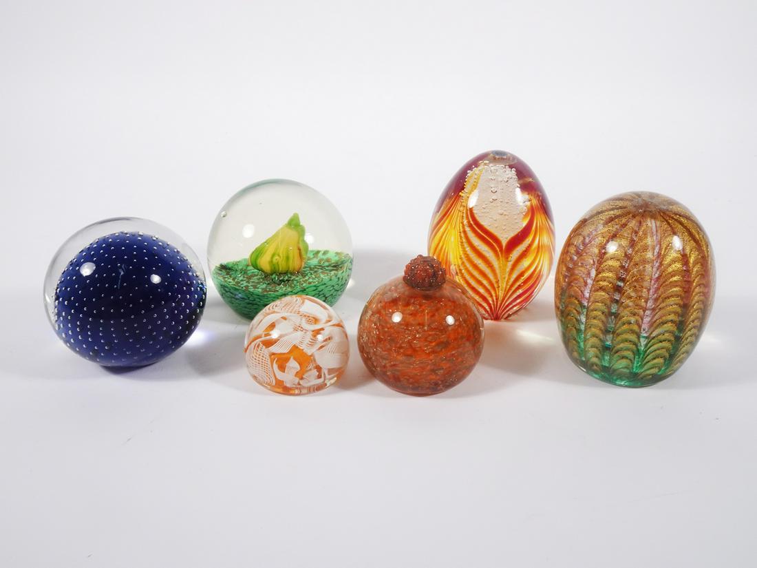 Murano Glass Paperweight Grouping (1 of 4)