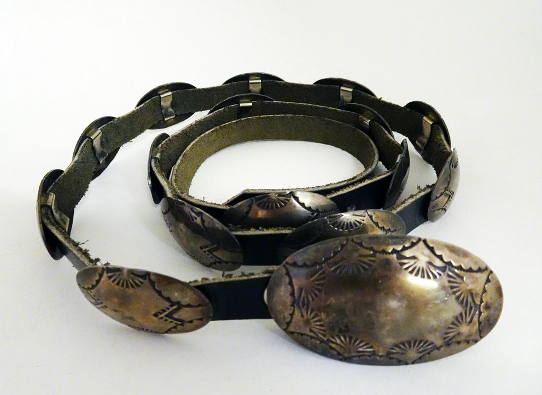 Ben J. Chavez Sterling Concho Belt (1 of 2)