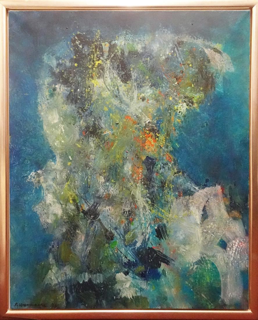 20th c. French School Oil on Canvas (1 of 3)