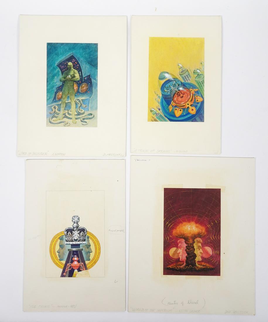 Davis Meltzer Gouaches on Board (1 of 7)