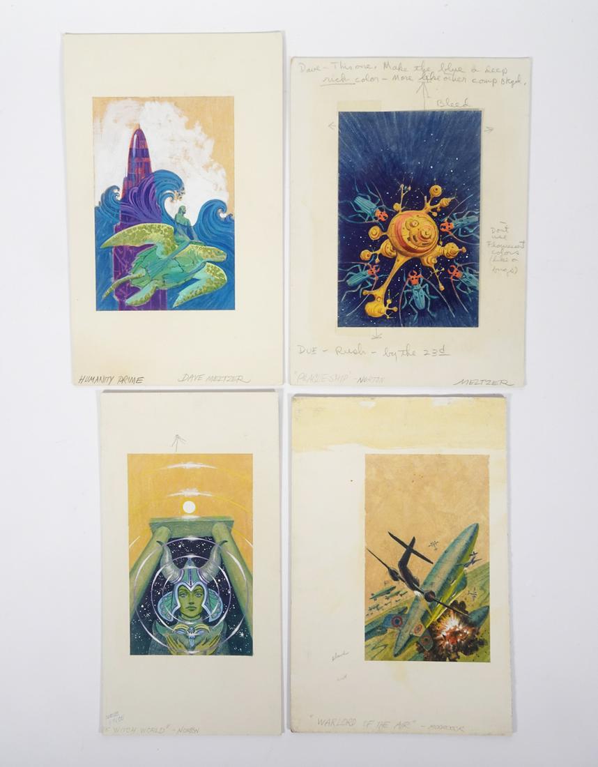 Davis Meltzer Gouaches on Boards (1 of 5)