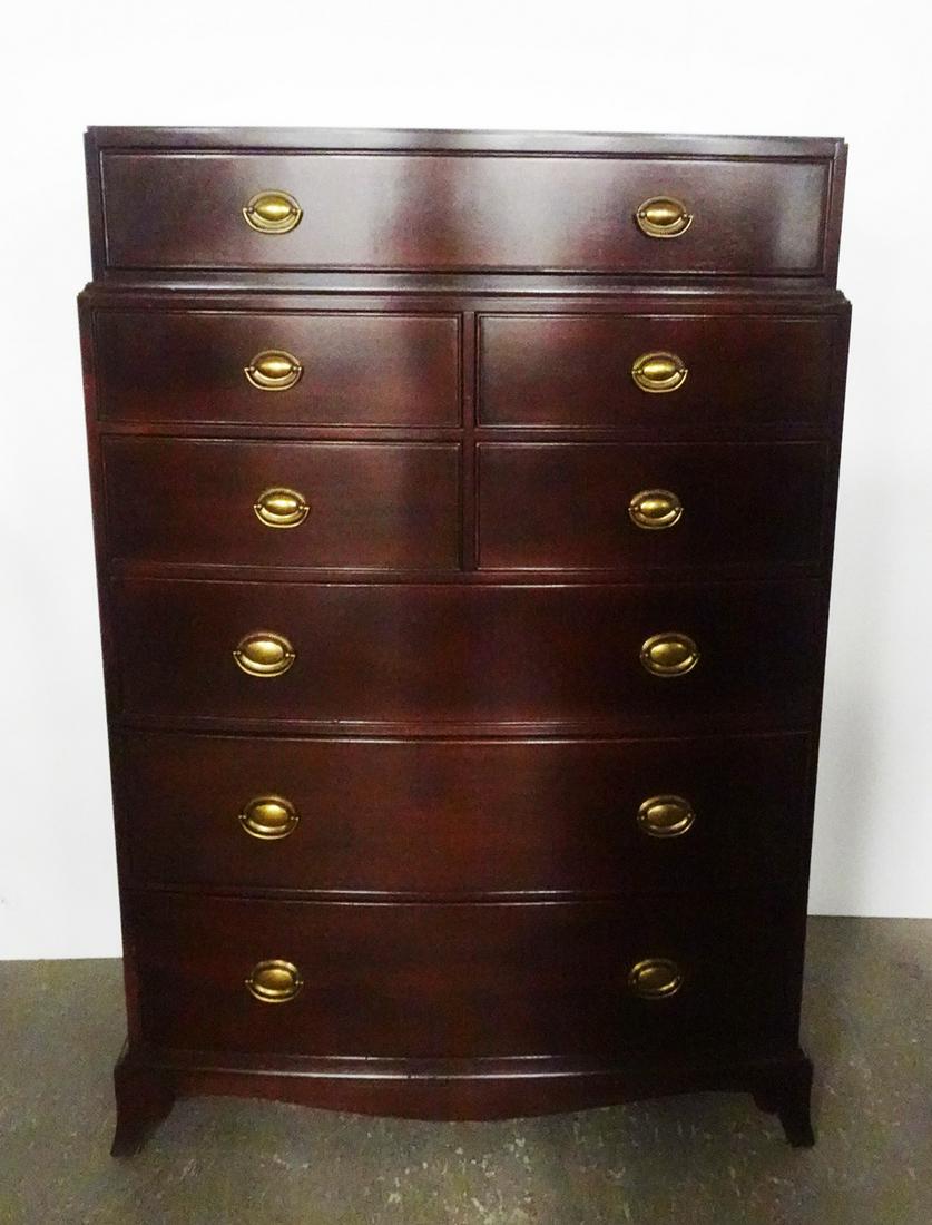 Ralph Lauren Mahogany Tall Chest of Drawers (1 of 3)
