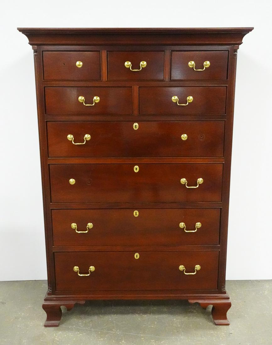 Hickory Chair Co. Chippendale Style High Chest (1 of 3)
