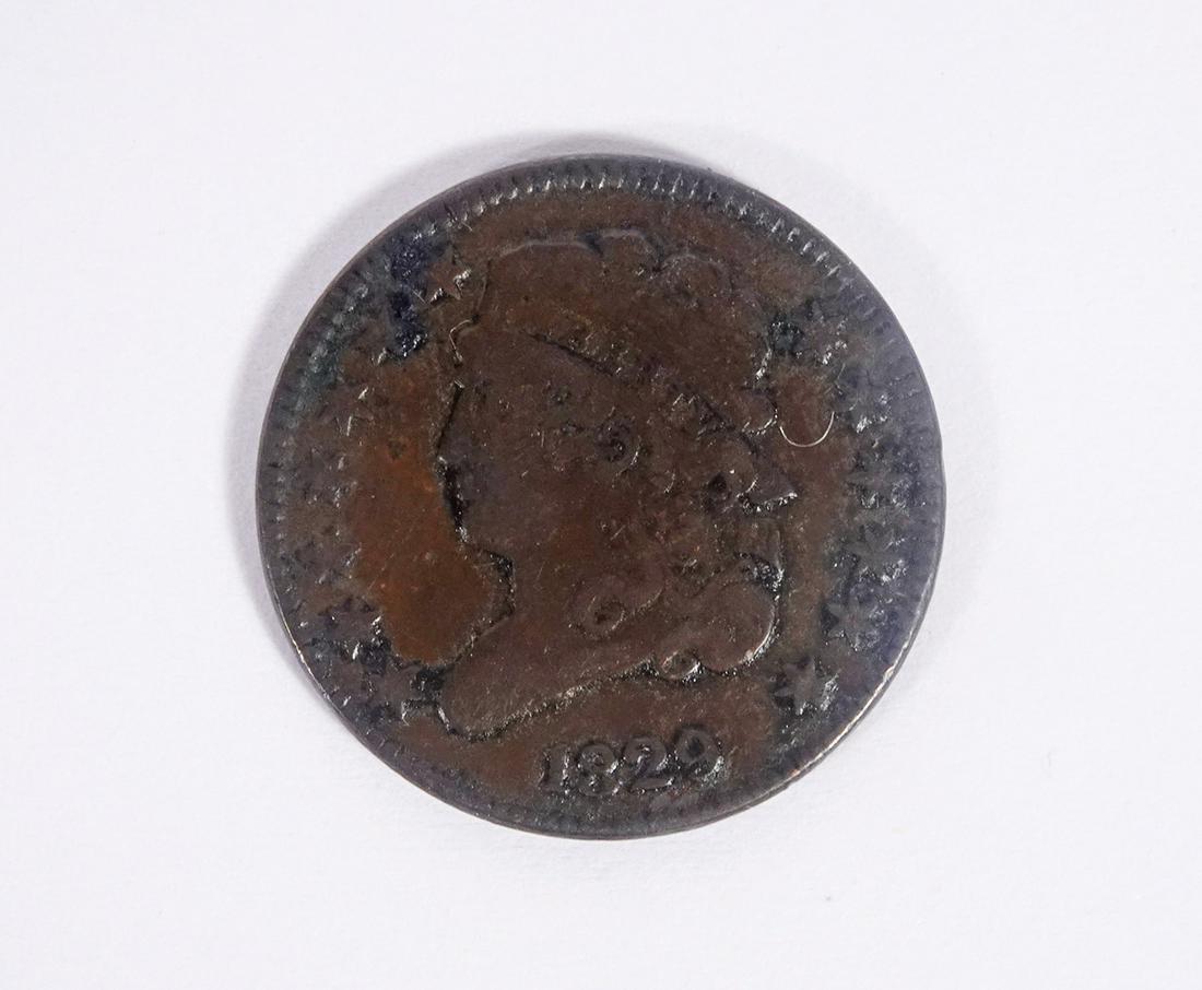 1829 Half Cent (1 of 2)