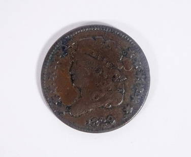 1829 Half Cent: 1829 Half Cent