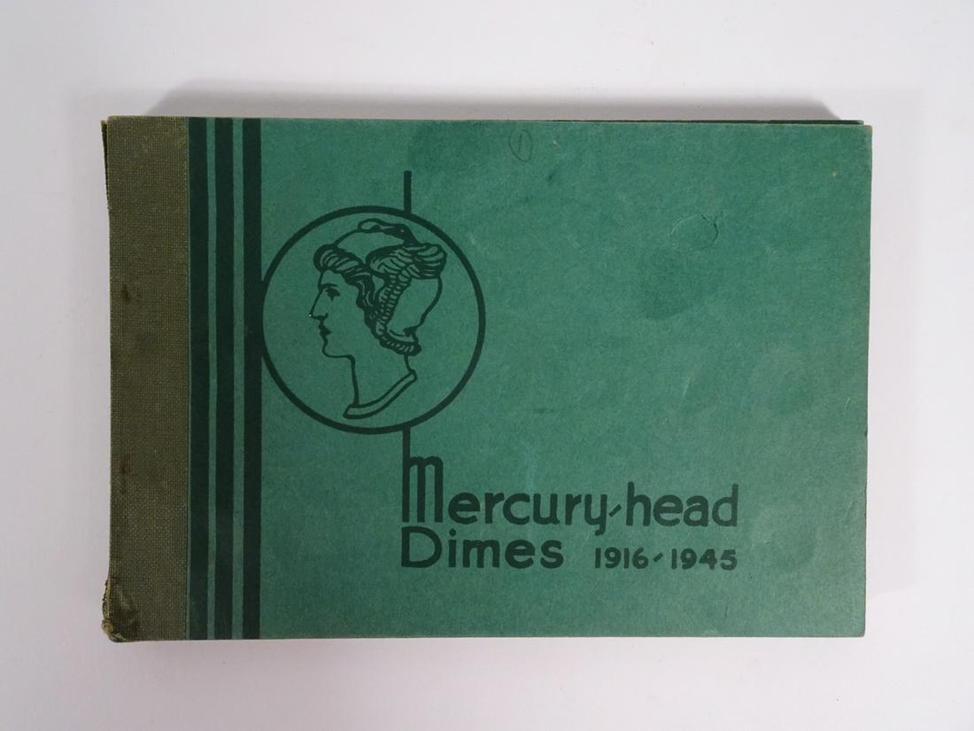Mercury Head Dimes 1916 - 1945 Book (1 of 3)