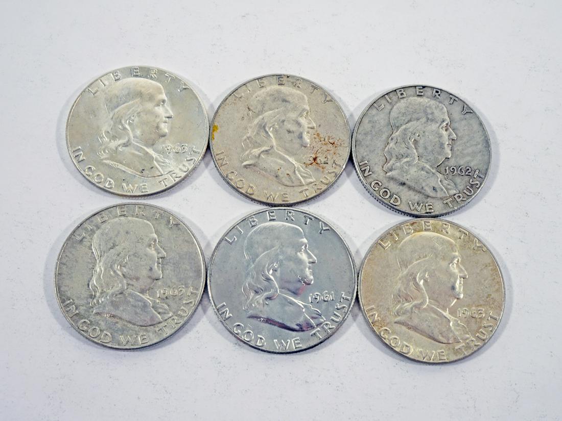 Ben Franklin Half Dollars (1 of 1)