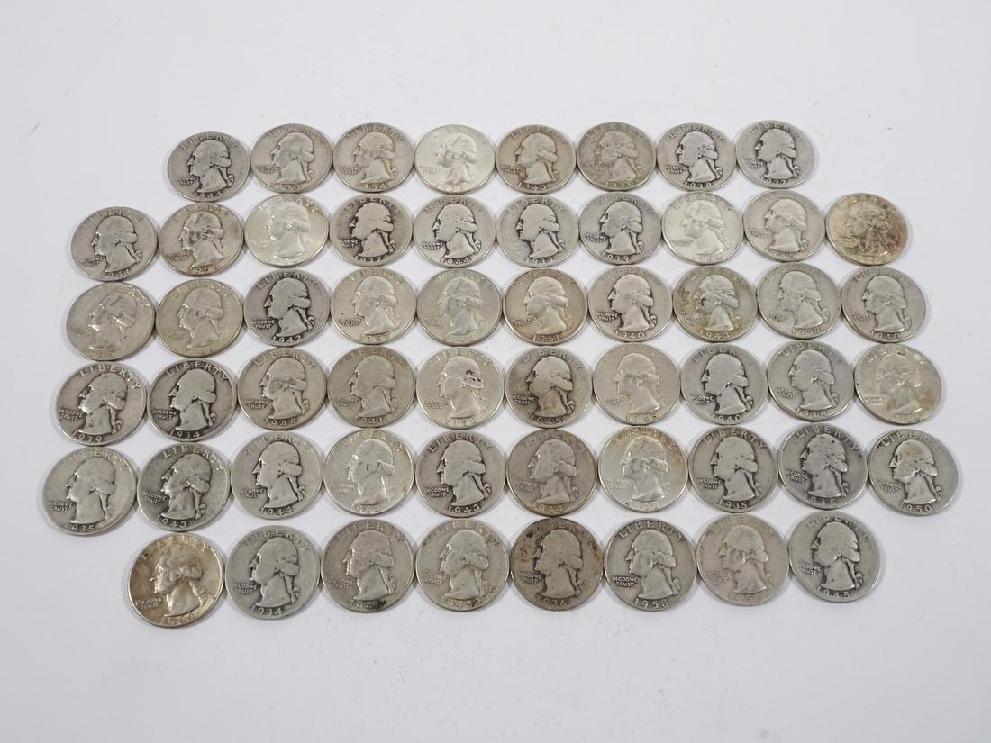 Silver Washington Quarters (1 of 3)