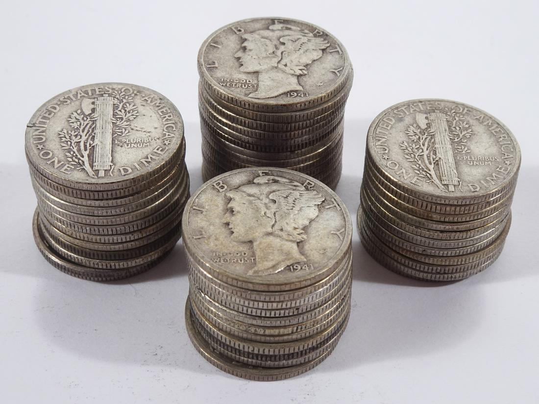 Mercury Dimes (1 of 3)