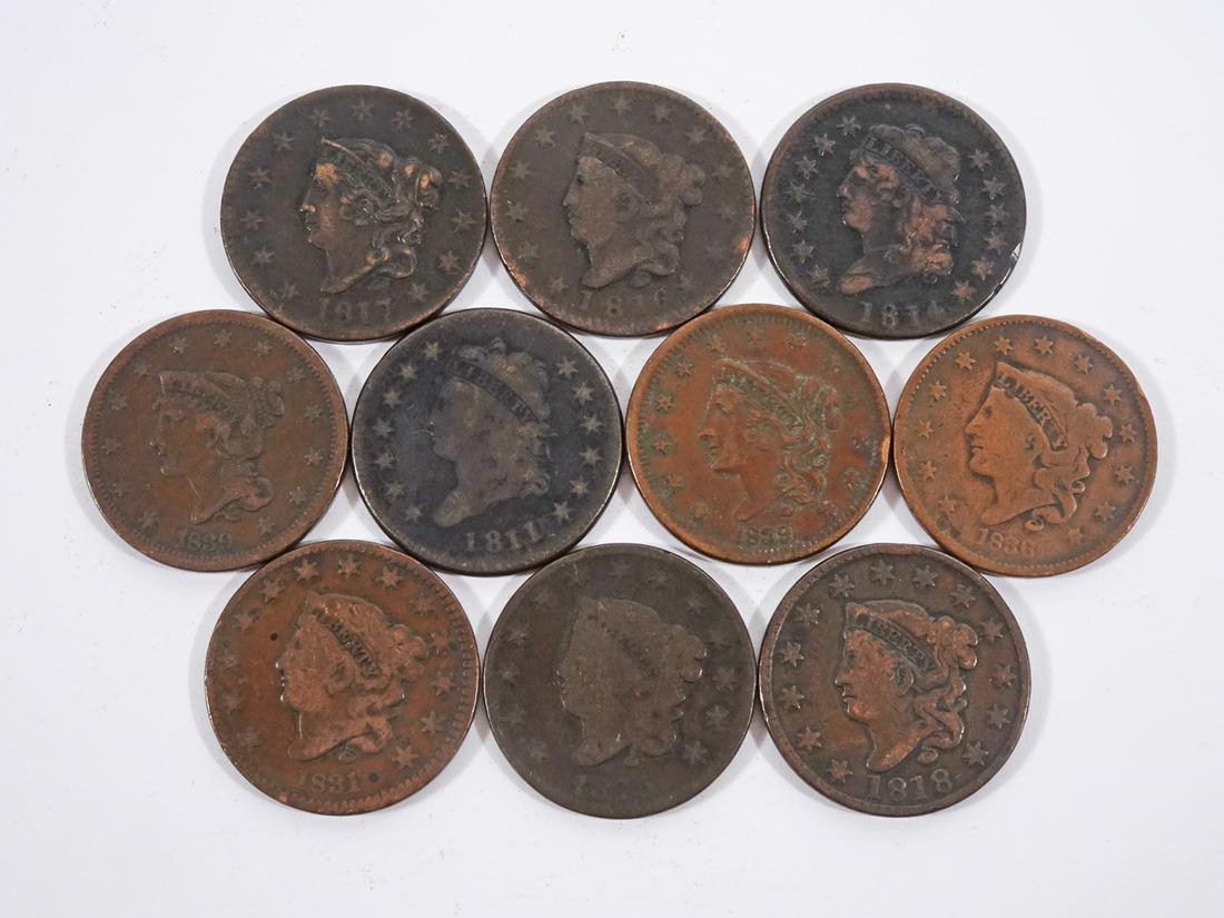 U.S. Large Cents (1 of 2)