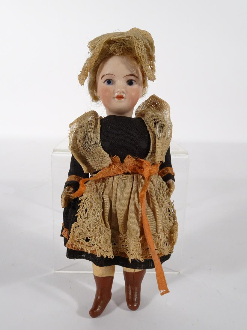BELLE MIGNONNETTE UNIS FRANCE 301 tête en biscuit 9 cm tout d'origine