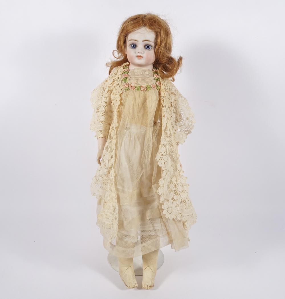 Antique bisque head Belton type doll (1 of 3)