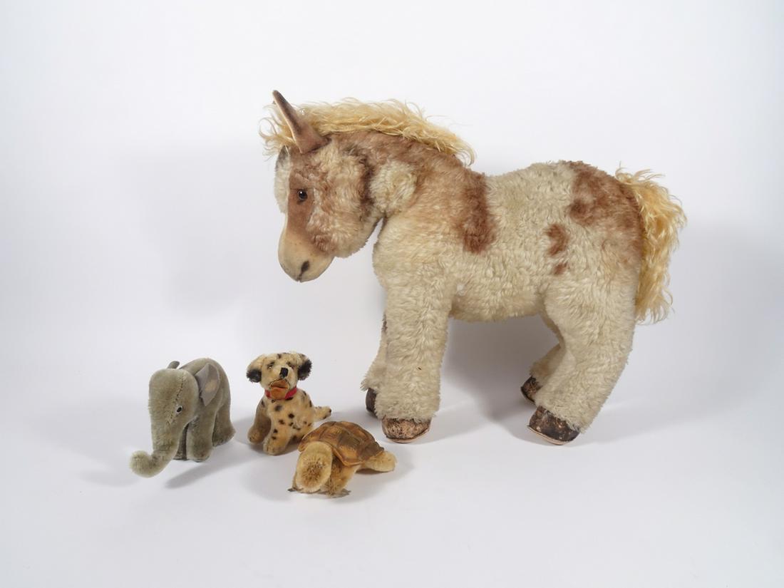 Four Steiff animals (1 of 3)