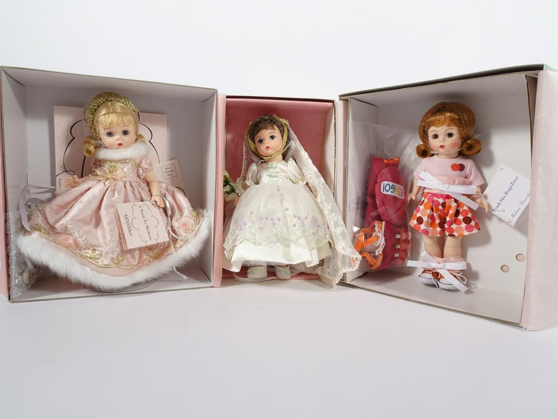 Three Madame Alexander dolls in original boxes (1 of 2)