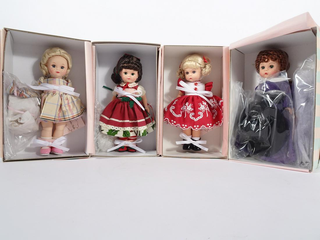 Four Madame Alexander dolls in original boxes (1 of 2)