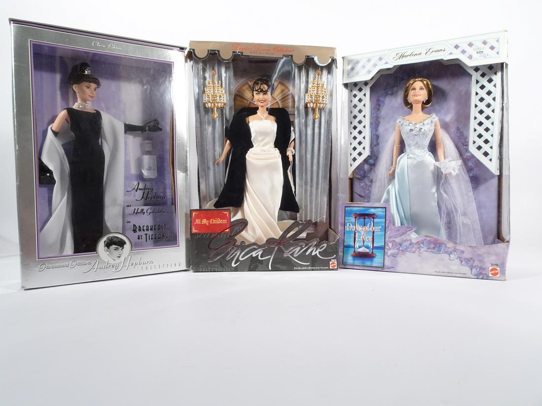 Three Mattel character dolls in boxes (1 of 1)