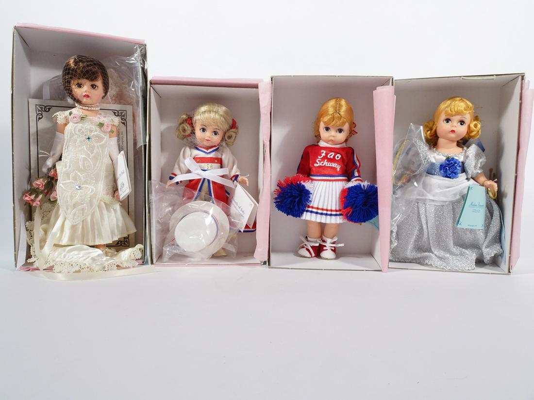 Four Madame Alexander dolls in original boxes (1 of 2)