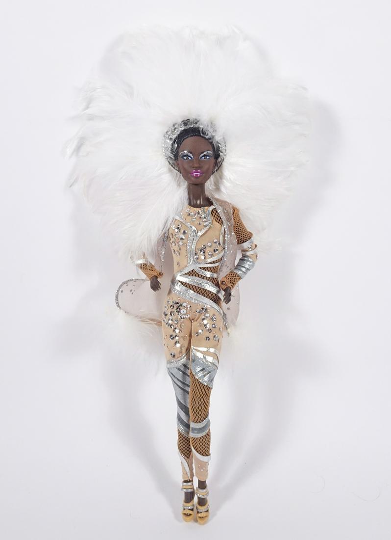 Barbie Gold Label Collection Stephen Burrows "Pazette": Barbie Gold Label Collection Stephen Burrows "Pazette" mint with box and certificate, opened to photo, appears never displayed