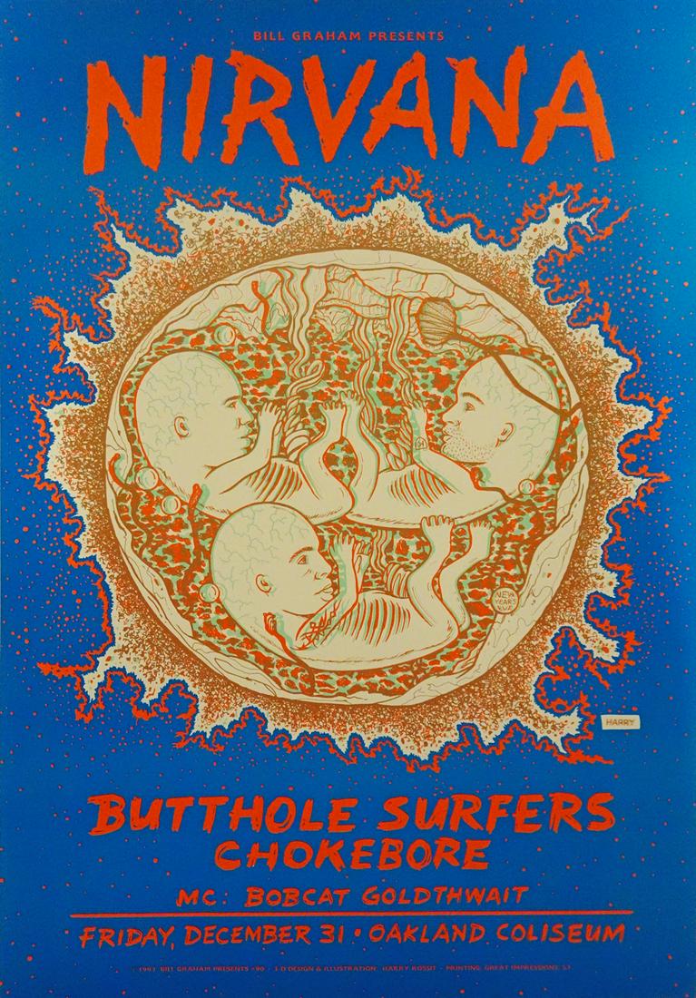 Nirvana Concert Poster (1 of 1)