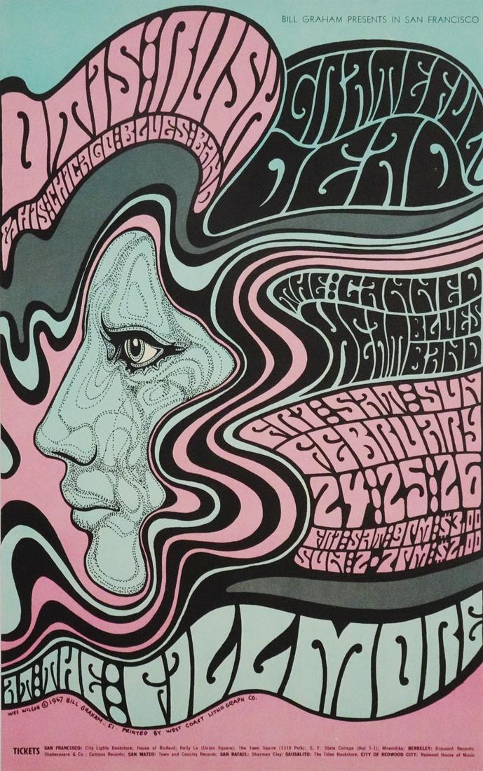 Grateful Dead Concert Poster (1 of 1)