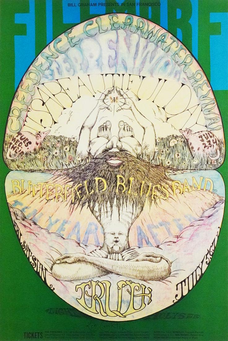 Creedence Clearwater Revival Concert Poster (1 of 1)