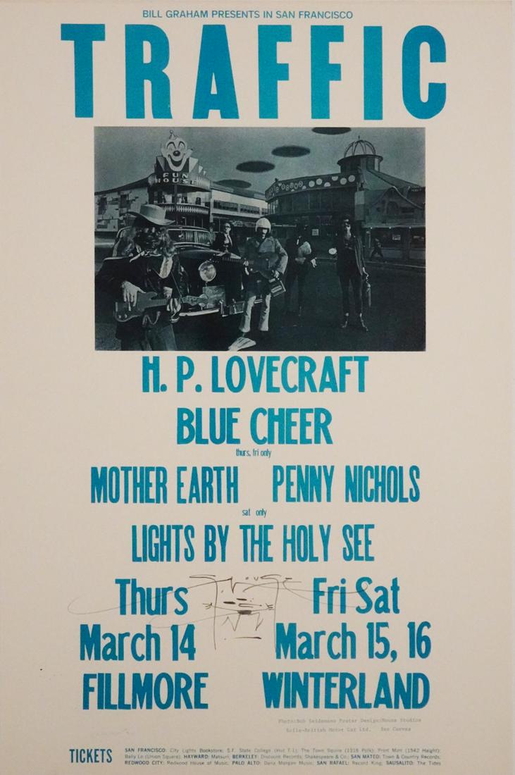 Traffic Concert Poster (1 of 3)