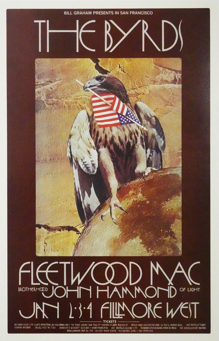 The Byrds Concert Poster (1 of 1)