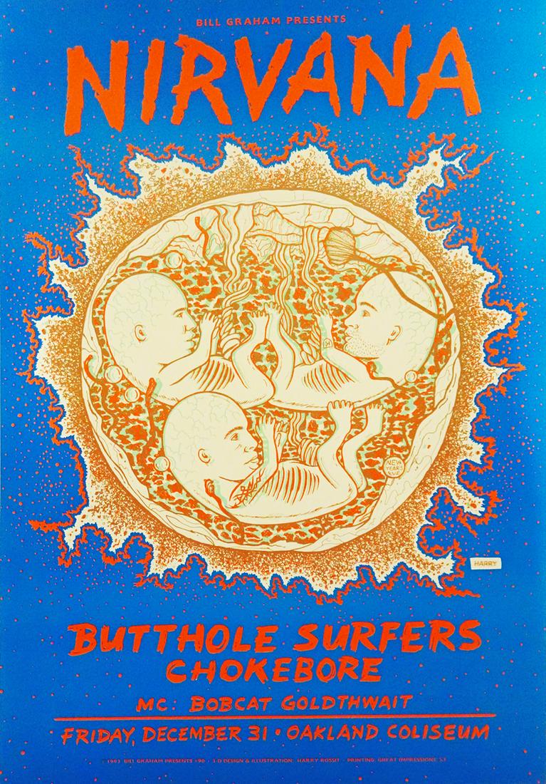 Nirvana Concert Poster (1 of 1)