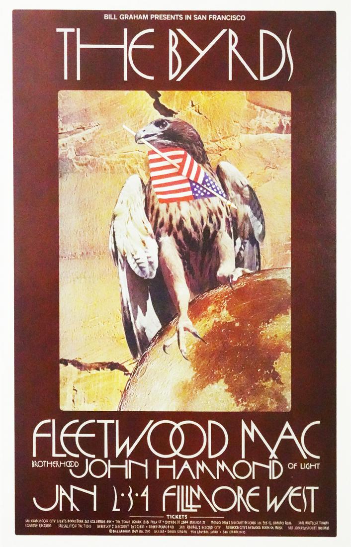 The Byrds Concert Poster (1 of 1)